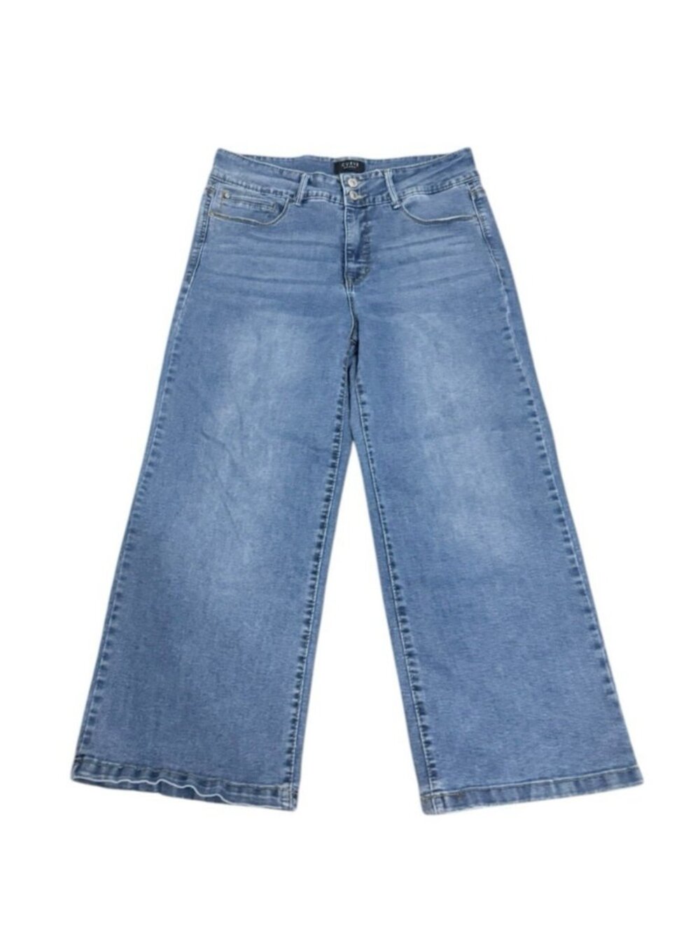 Curve Appeal Wide Leg Crop Jeans Women's Size 10/30